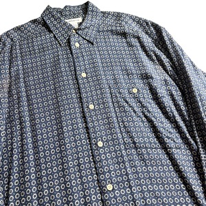CLAIBORNE small pattern rayon shirt