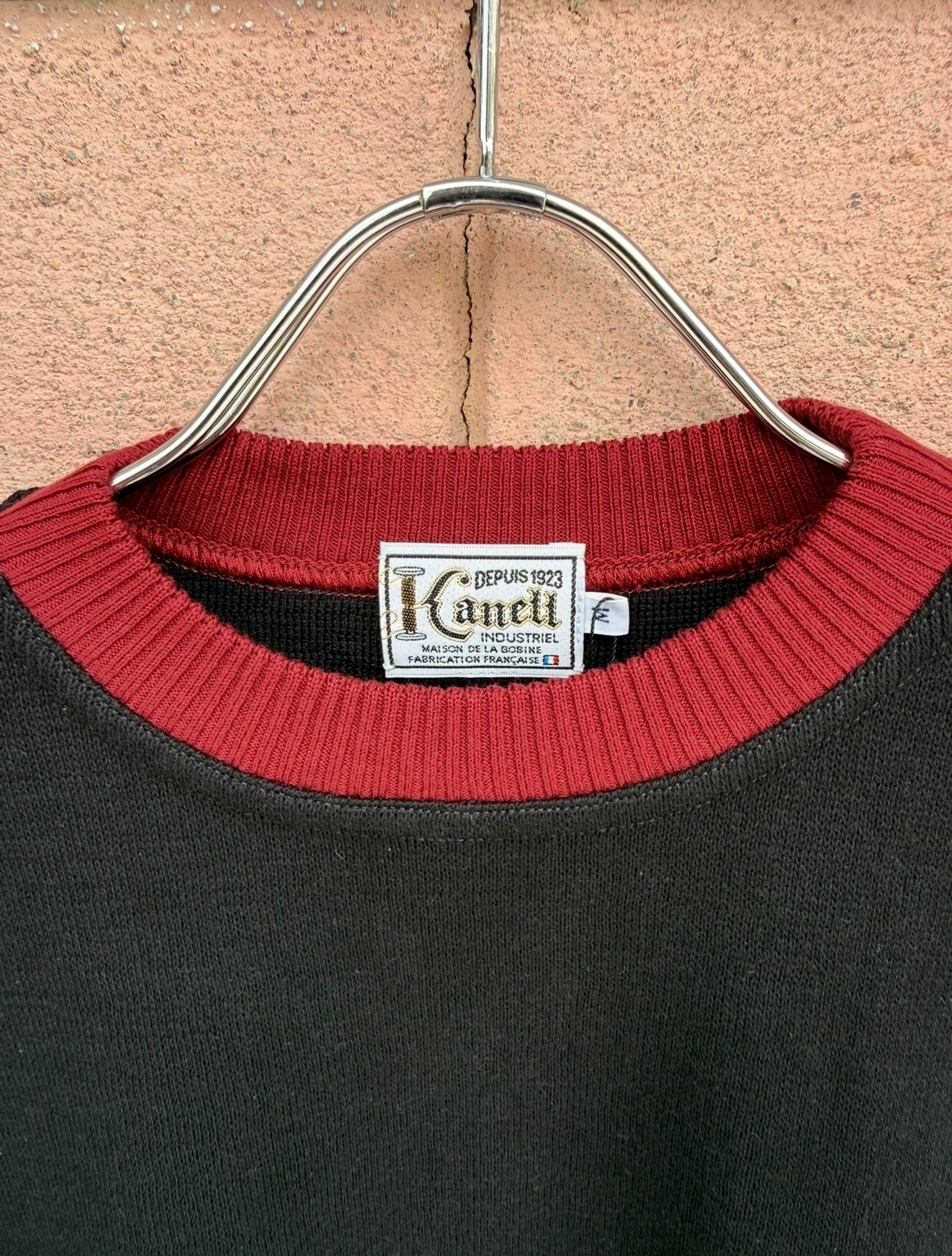 【KANELL UNISEX】LE B-A-BA BICOLOR COTTON KNIT