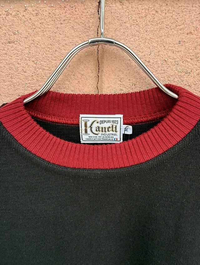 【KANELL UNISEX】LE B-A-BA BICOLOR COTTON KNIT