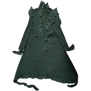 AW2016 VETEMENTS RUFFLED SHOULDER POLKA DOT DRESS