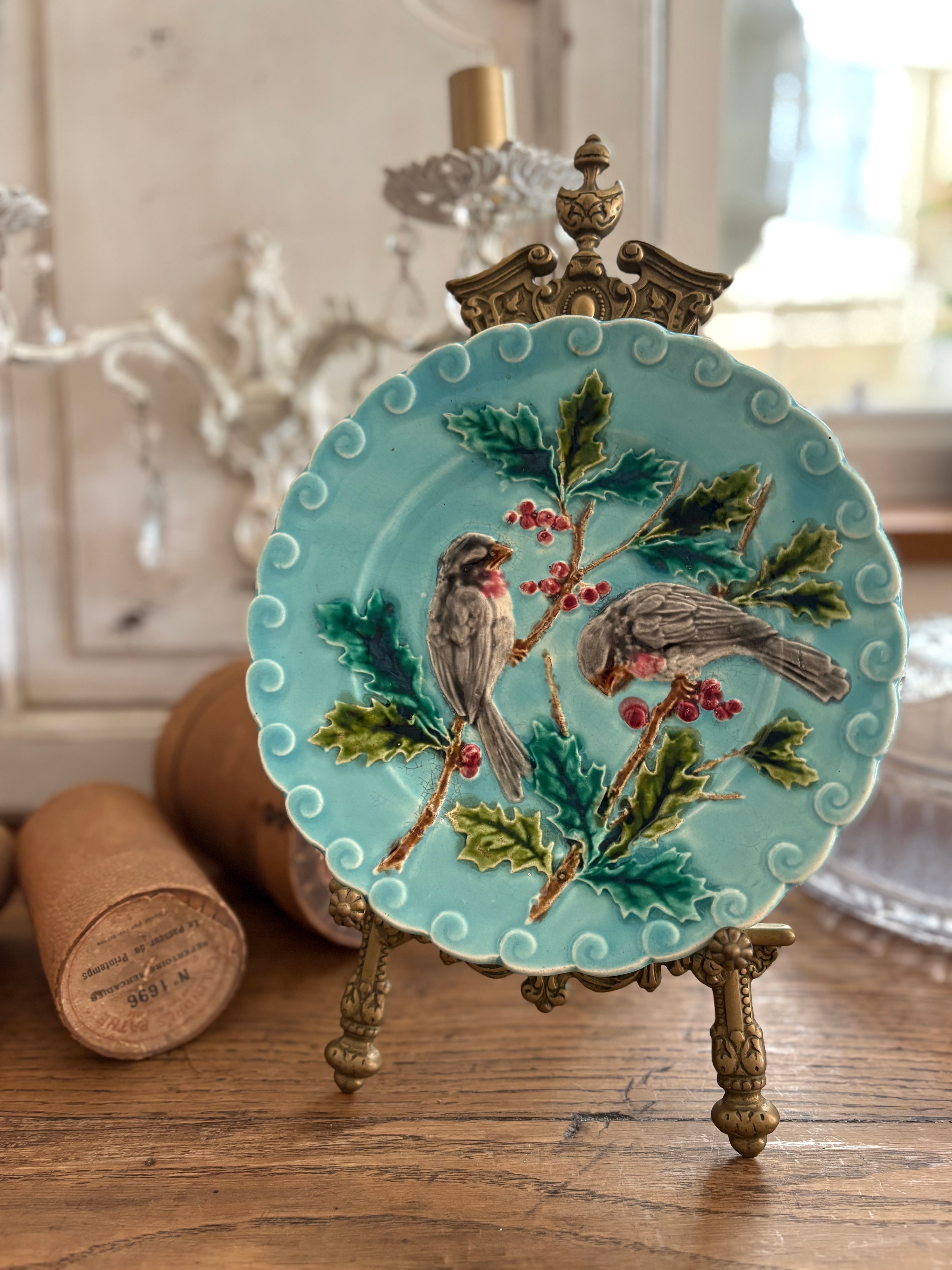 Choisy le Roi フランスアンティークプレート ショワジールロワ