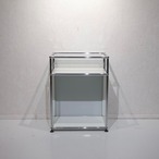 USM Haller ハラー キャビネット サイドボード 1列2段 ユニットラック シェルフ 棚 収納 ホワイト 白 モダン ミニマル ホテルライク