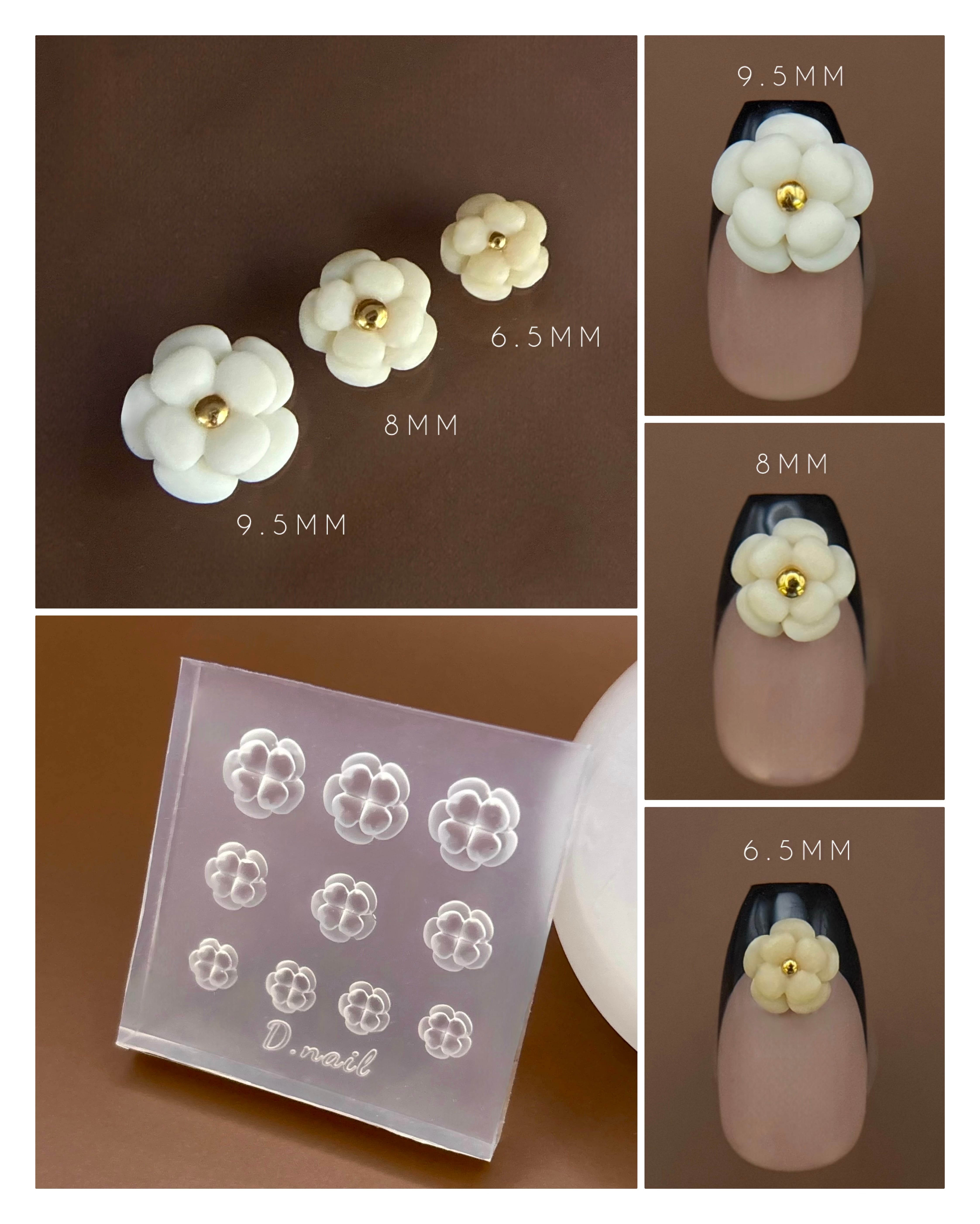 D.nail モールド カメリア #85682 | プラスディー