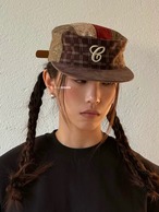 6CRAYON Patch Flat Cap