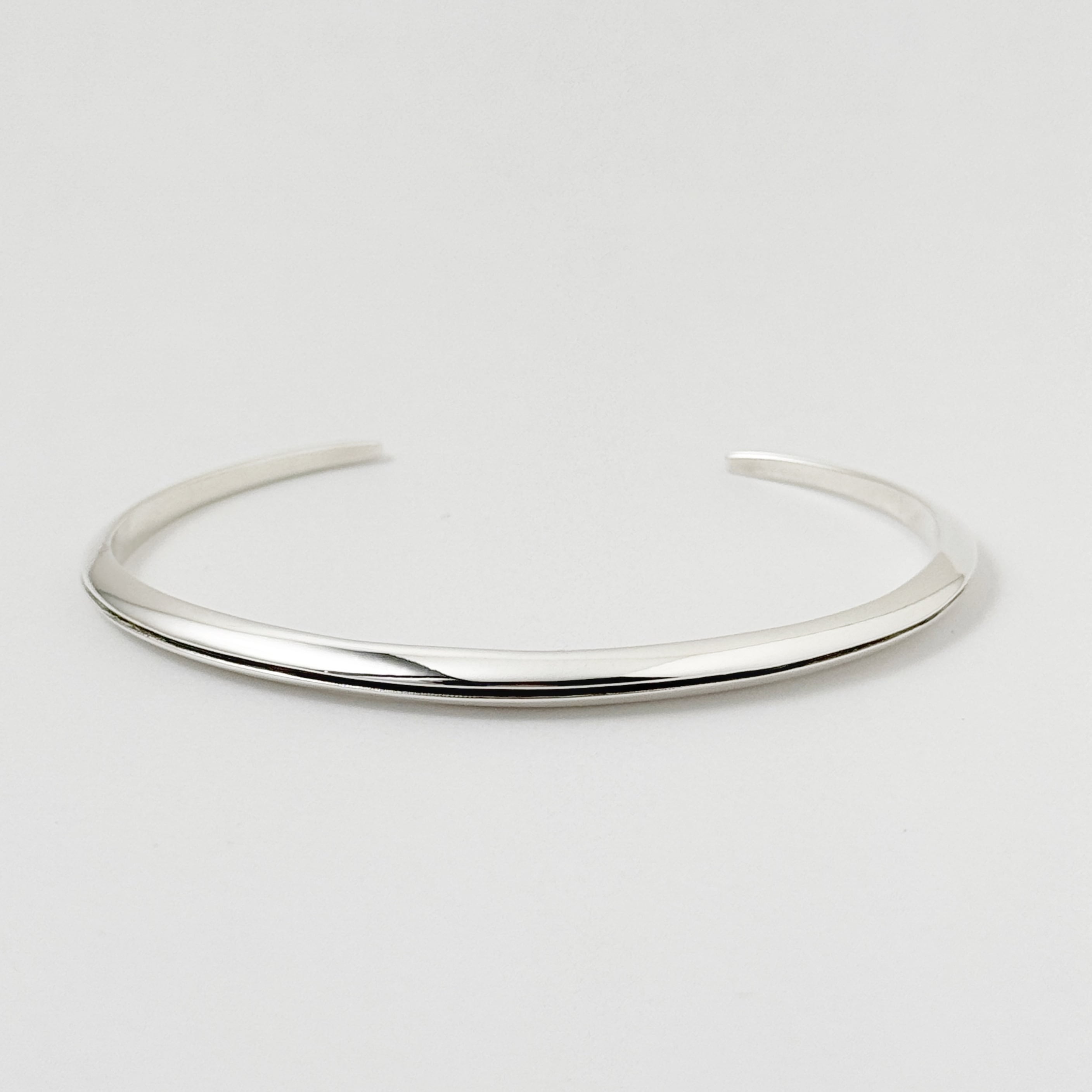 オキシダイズ 1ライン シルバーバングル