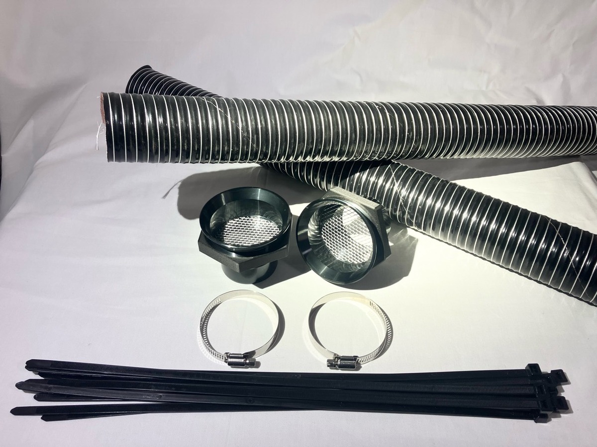 ブレーキエアーダクト（ホース有・ブラックタイプ） for スイフト