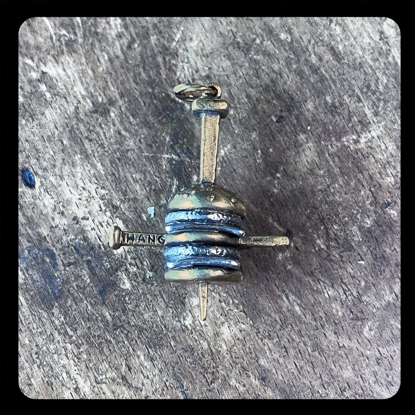 ［HANG］JESUS HAMBURRGER pendant head ※受注販売
