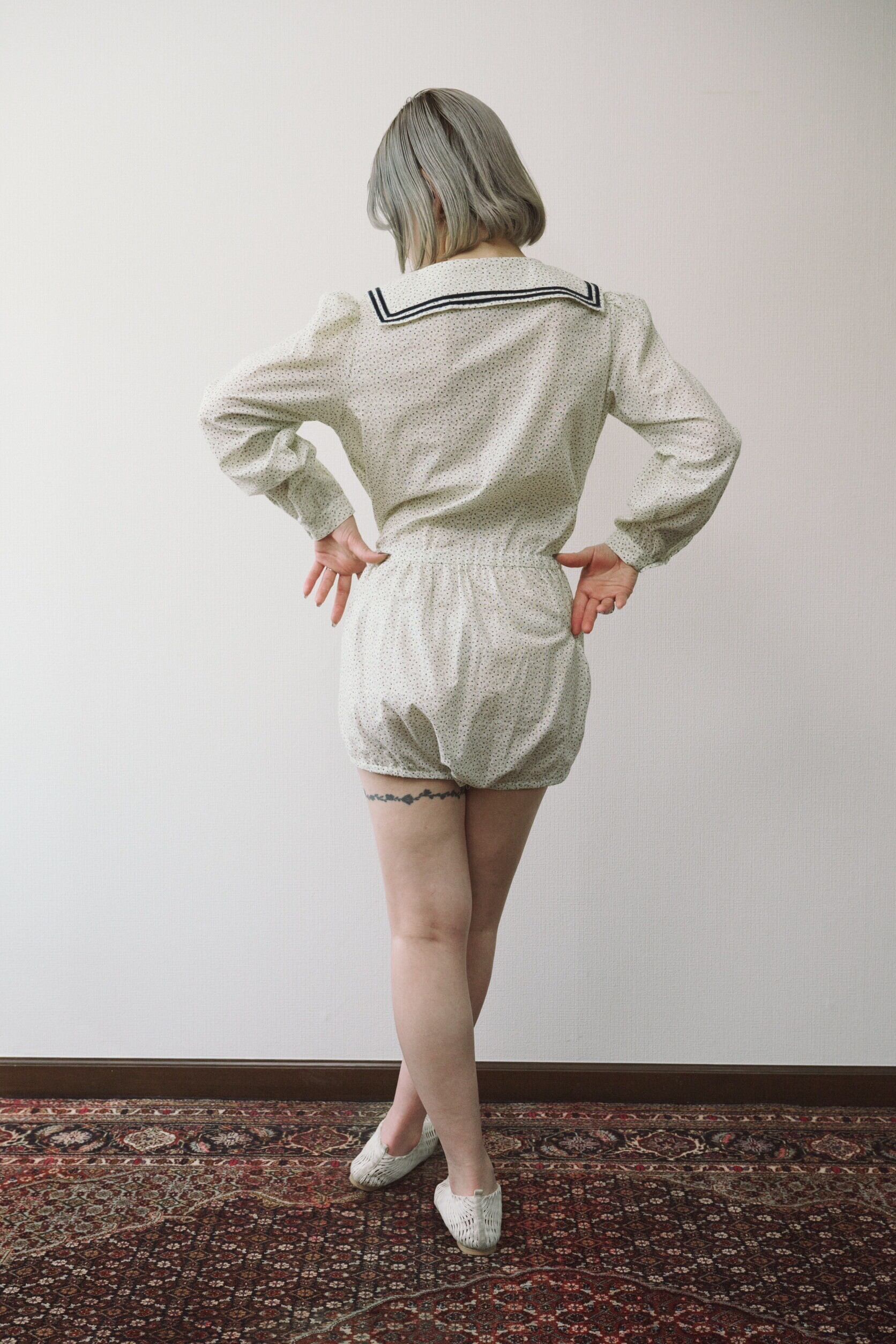 サロペット・オーバーオール・オールインワン papier Lily sailor rompers Lily sailor rompers/multi | papier.official