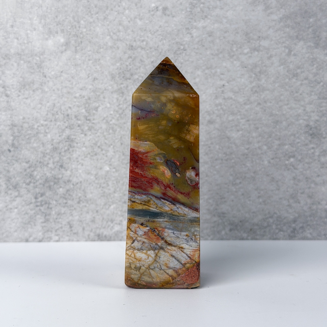 マルチカラージャスパー01 タワー * Jasper * 天然石