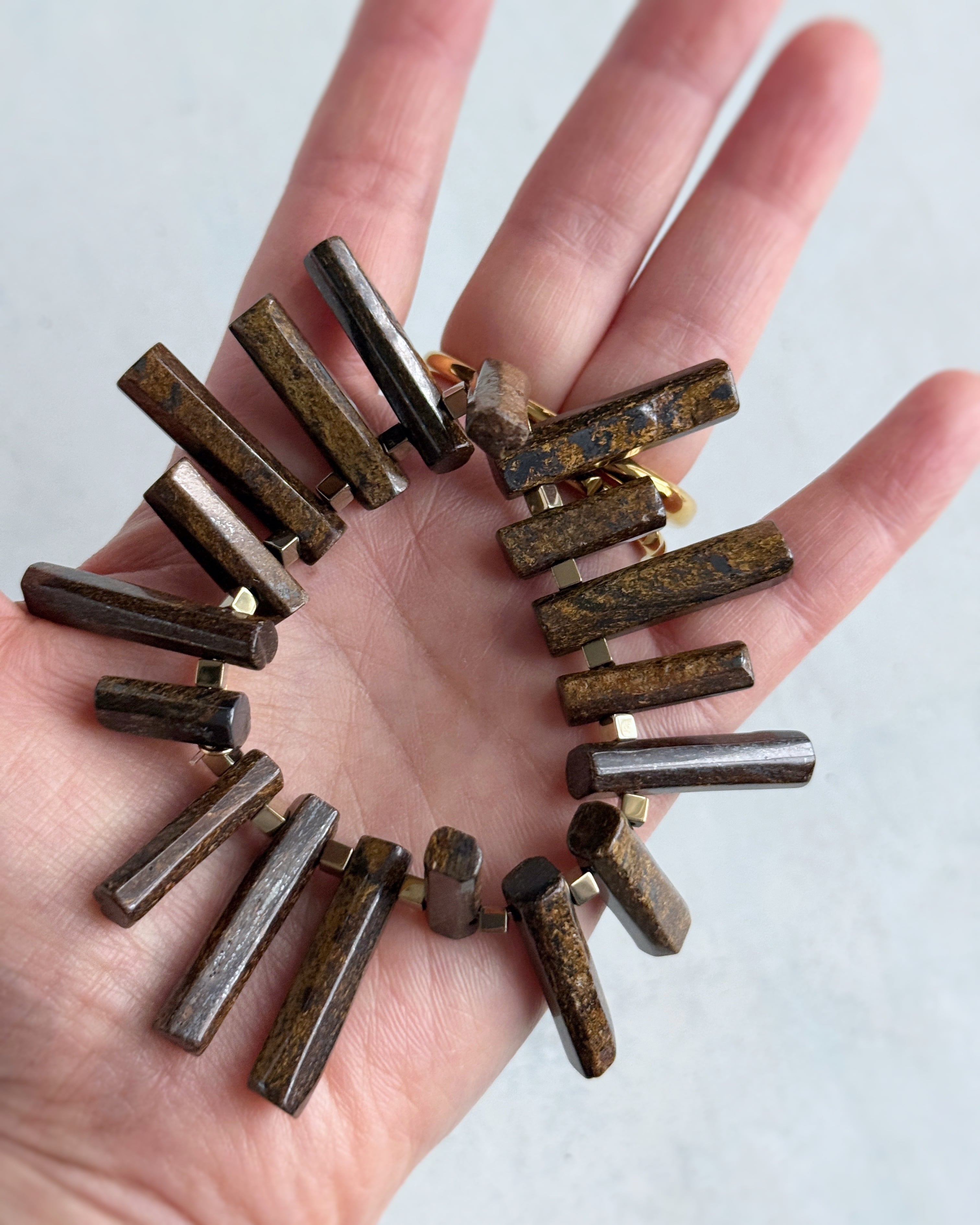 tumble bracelet(ブロンザイト)