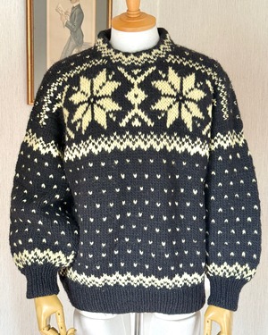 英国製 1990年代 HACKETT ハンドニットセーター 試着品