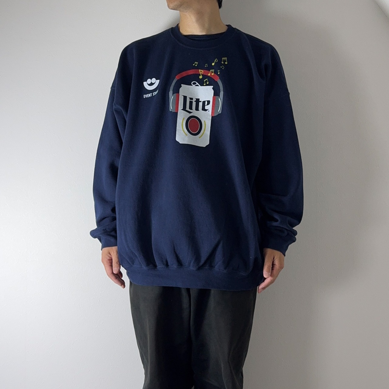 Miller Lite Event Staff sweatshirt XL〜2XL相当 古着 - 11