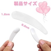 使い捨て スパチュラ 化粧品用 クリーム スパチュ メイク用スパチュラ ミニ 化粧品スプーン 化粧品スプーン スキンケア ツール 自宅用 旅行用品（100個入り）