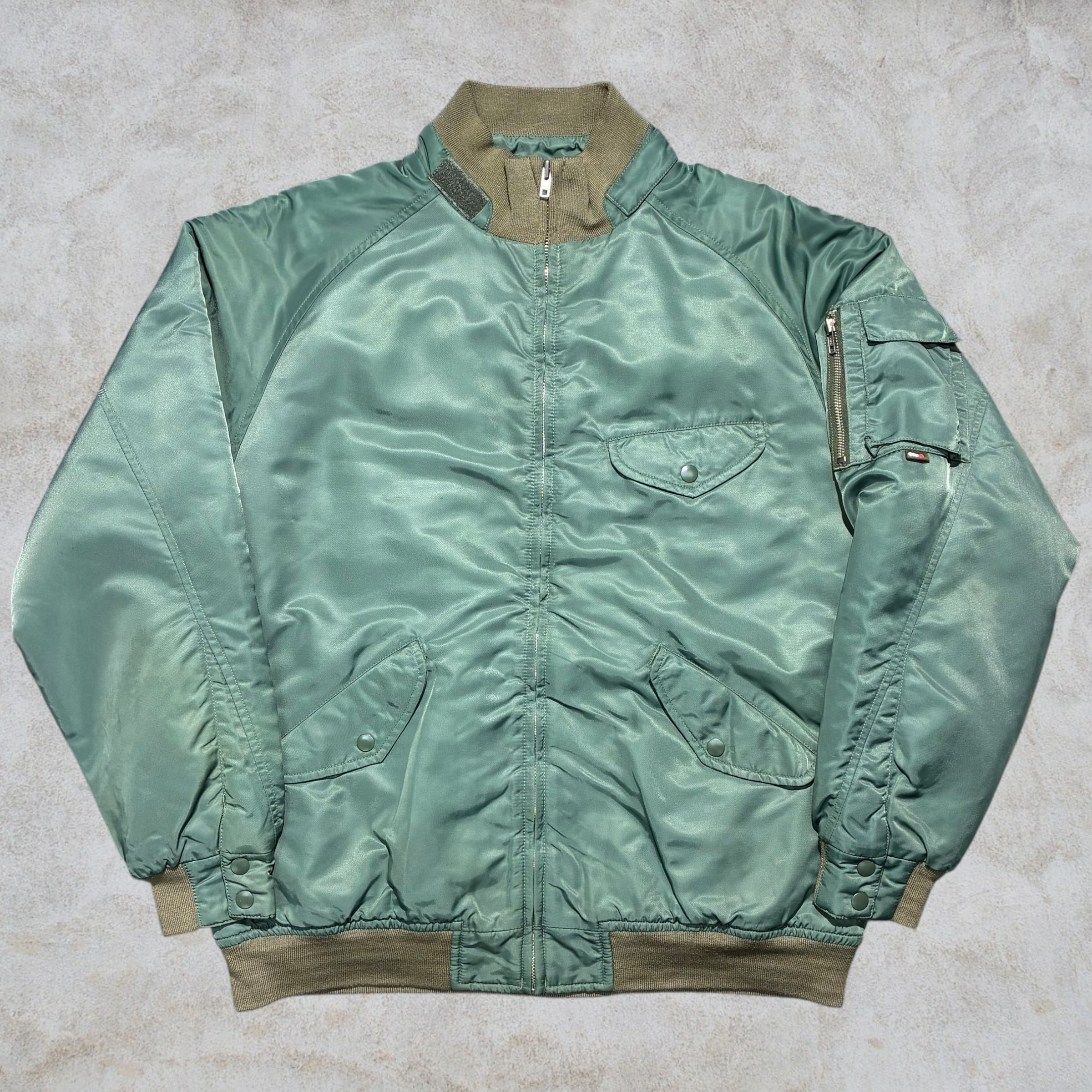 00's old stussy Design Nylon Jacket 