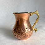 *銅製マグカップ　ジャグ　トルコ・アイラン用　未使用品　12twec25