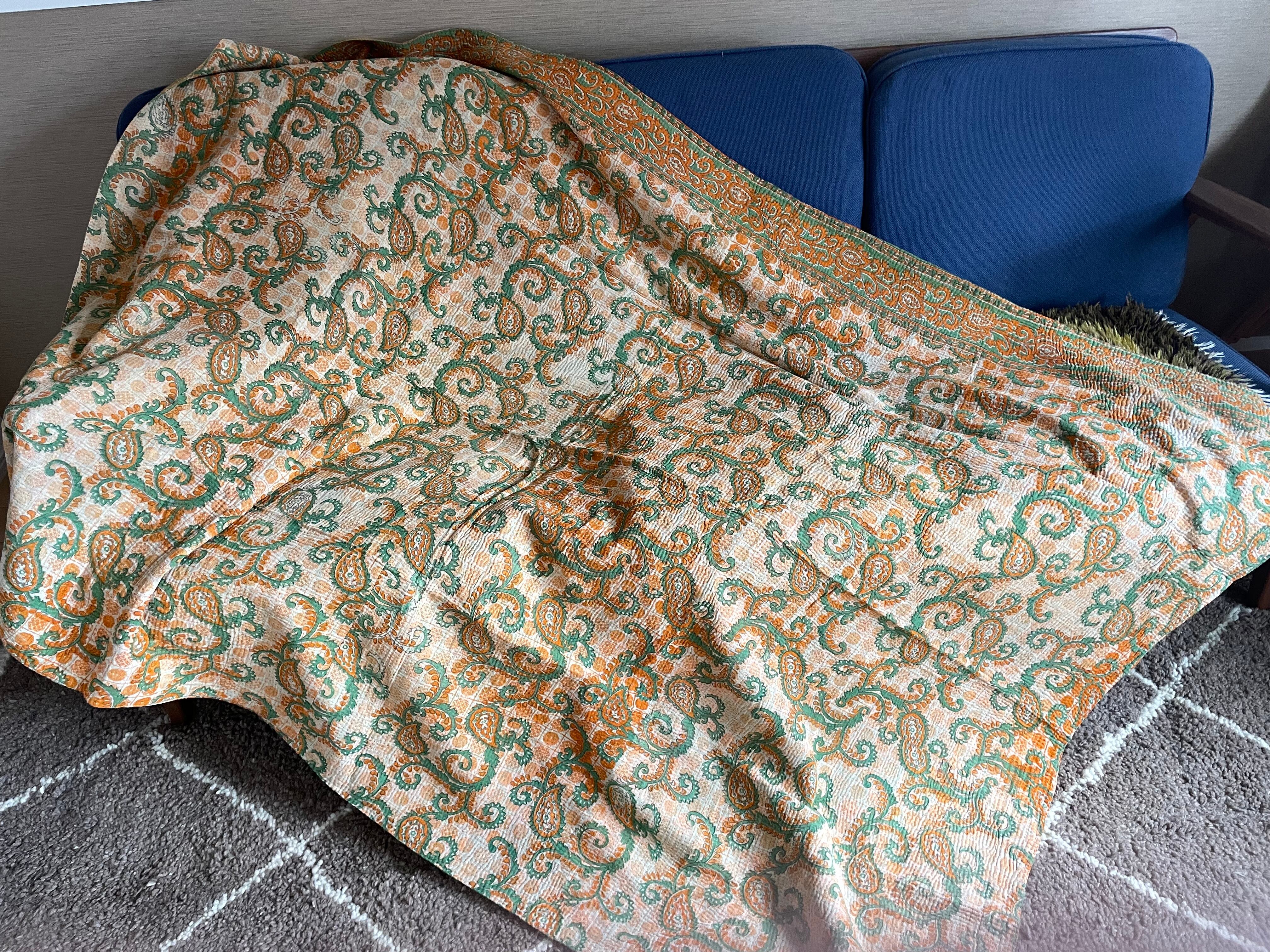 インド ビンテージラリーキルト カンタypzd