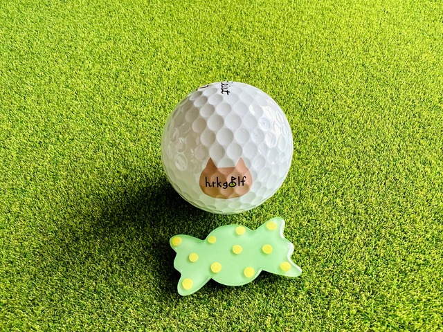 ゴルフマーカー・飴ちゃん (マグネットタイプ)