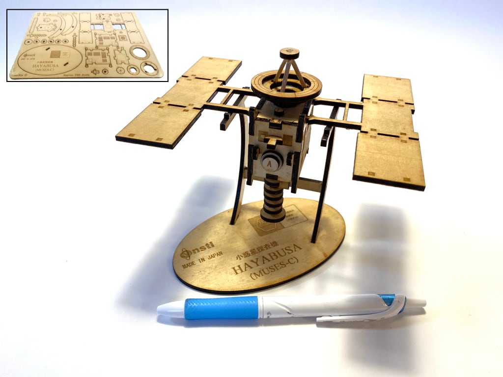JAXA公認 木製模型キット はやぶさ | rondokreanto