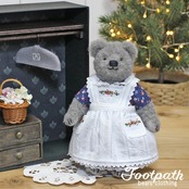 Vsb-6003 Emb lace apron dress