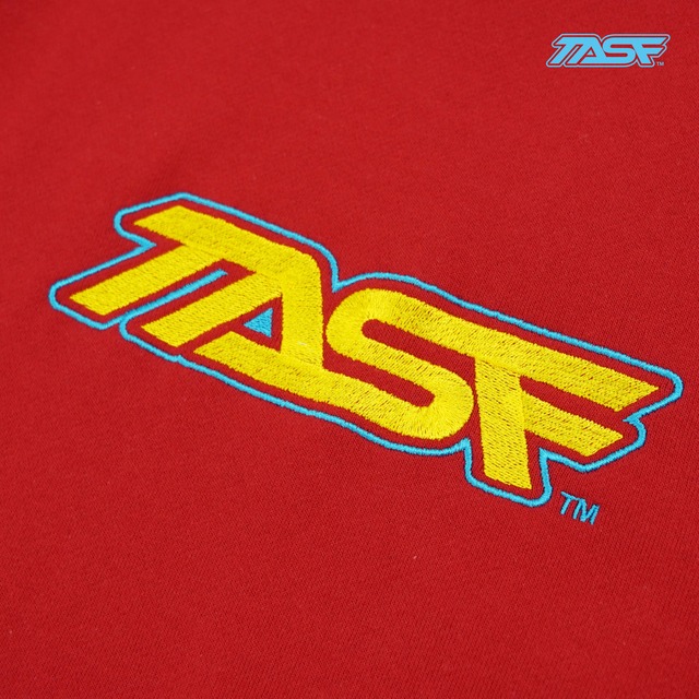 50%OFF!!　TASF / Logo Hoodie / Red