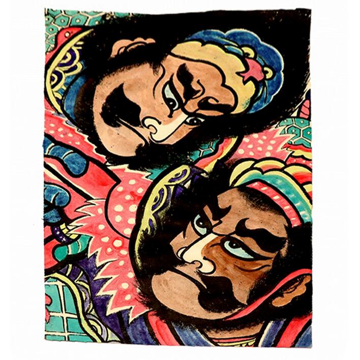 ねぷた絵　古川玄堂　凧絵　ねぶた ねぷた絵 古川玄堂 凧絵 ねぶた 【公式通販】