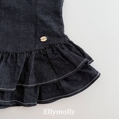 韓国子供服 / 26Autumn / ELLY MOLLY / モナフリルワンピース / 秋服 *5~15*