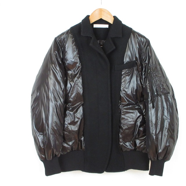 美品 sacai luck  ダウン MA-1 ドッキング ジャケット sizeレディース2/サカイ 0602