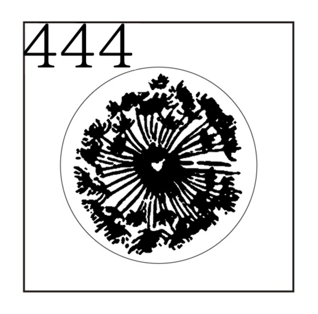 【シーリングスタンプ／封蝋印】「444／綿毛」たんぽぽ・わたげ・タンポポ・草花・ボタニカル