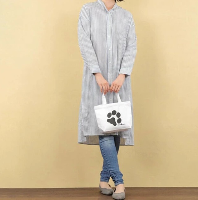 肉球 キャンバス ミニトートバッグ