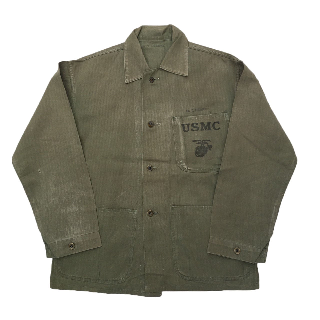 40's P-47 U.S.M.C HBT JACKET アメリカ軍　海兵隊