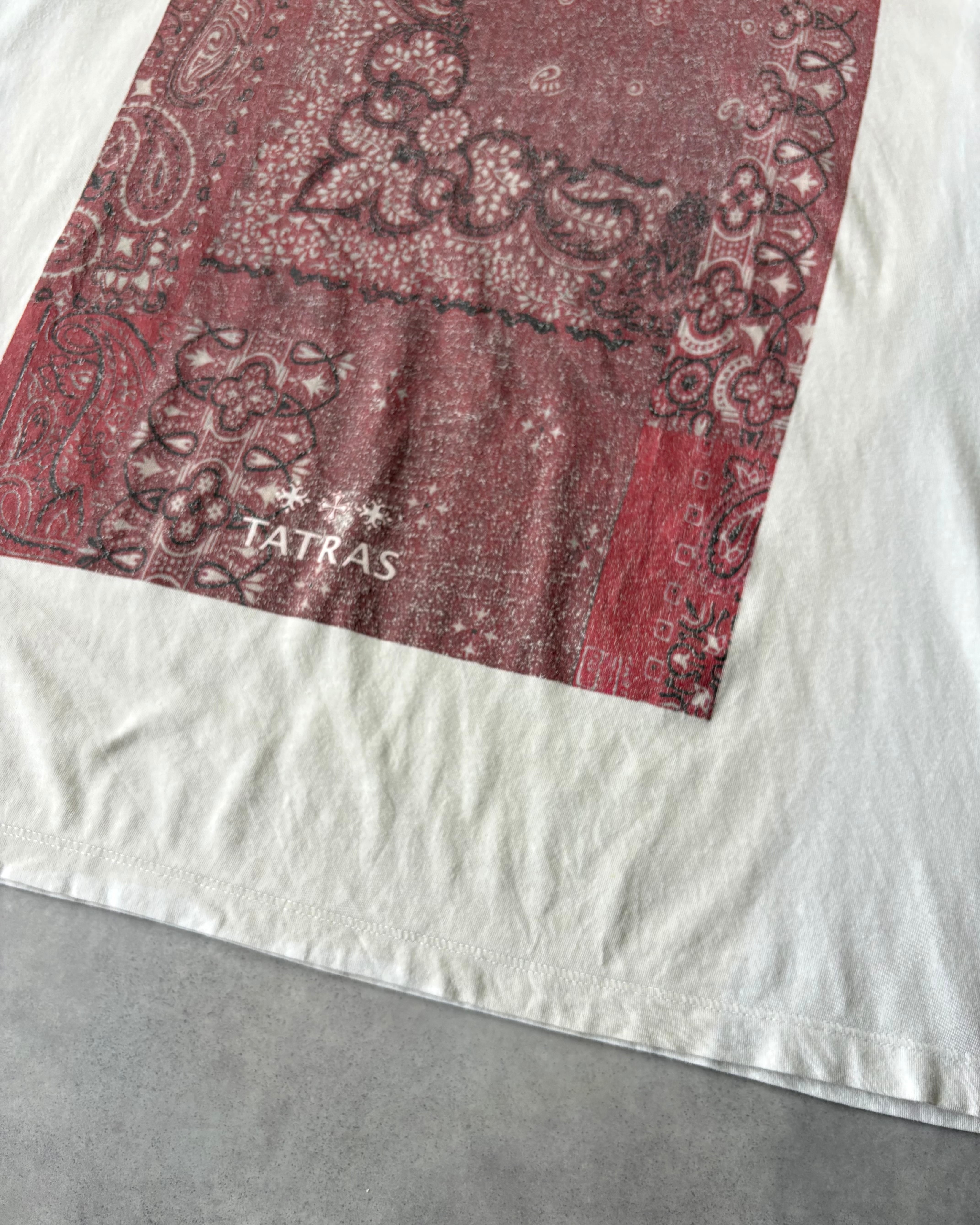 20SS TATRAS Paisley-Bandana Print Tee | VOLAR 20SS TATRAS Paisley-Bandana Print Tee | VOLAR