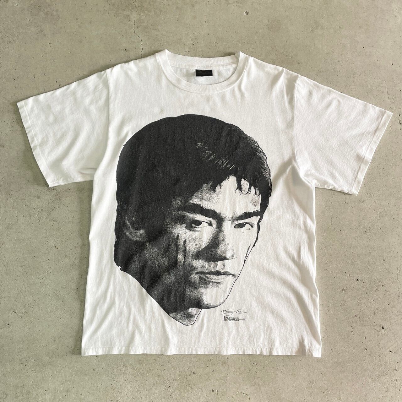 90年代 USA製 BRUSE LEE ブルース・リー ビッグプリント Tシャツ