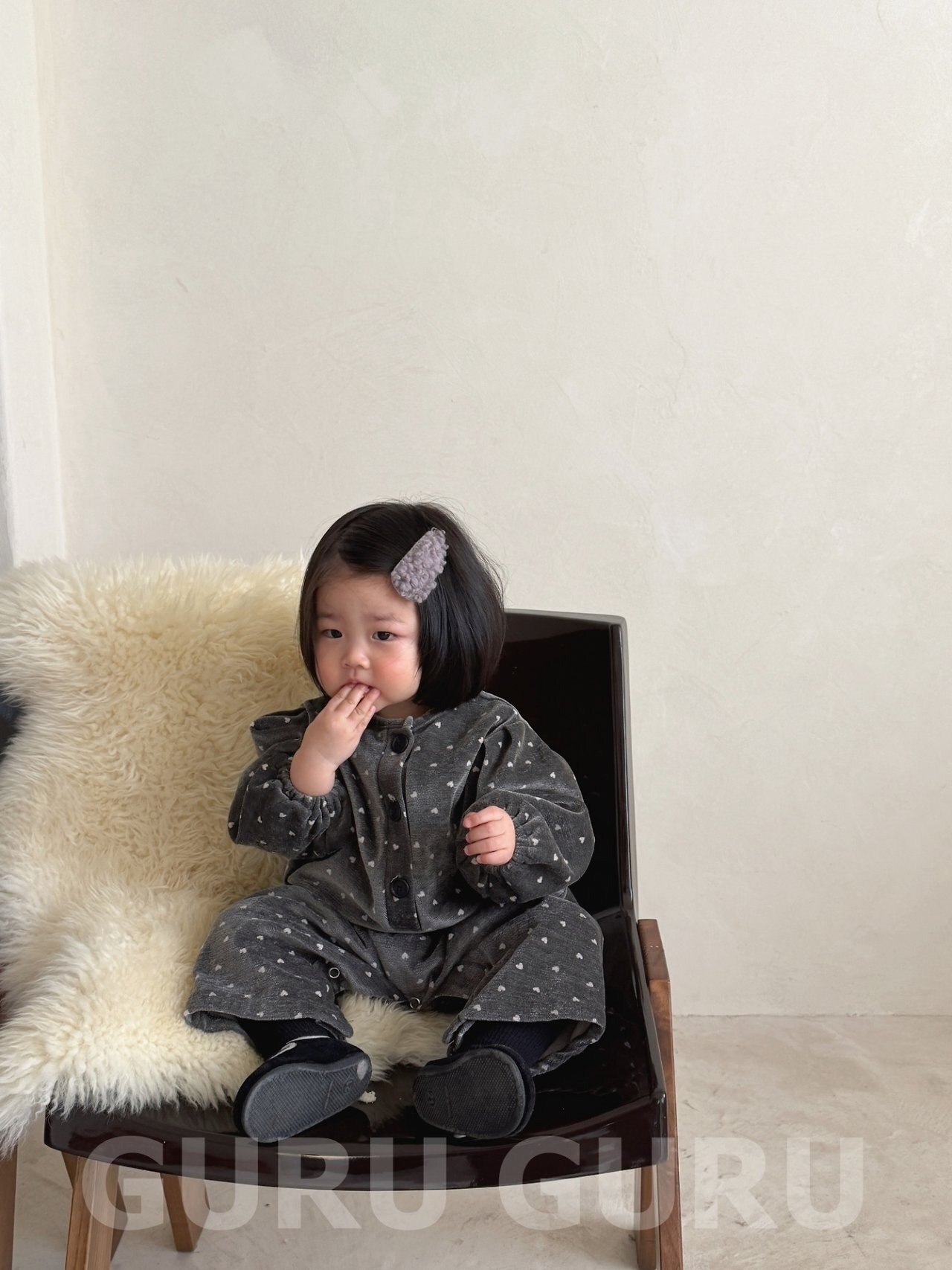 GURUGURU［取寄］velour romper 26winter