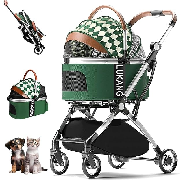 Merox」ペットカート分離型 取り外し可能 折りたたみ ペットバギー