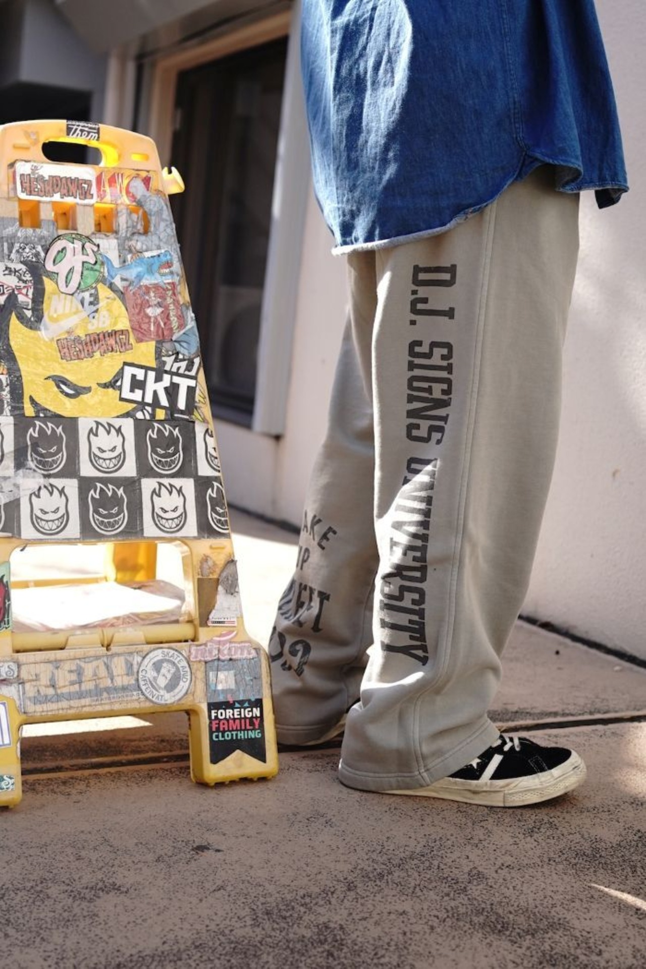 BEAT.F.P.G / MAKE UP STREET SWEAT PANTS / スウェットパンツ - 11