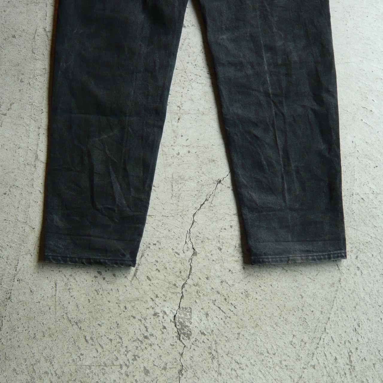 90s Levi’s 550 デニムパンツ 後染めブラック W36L32