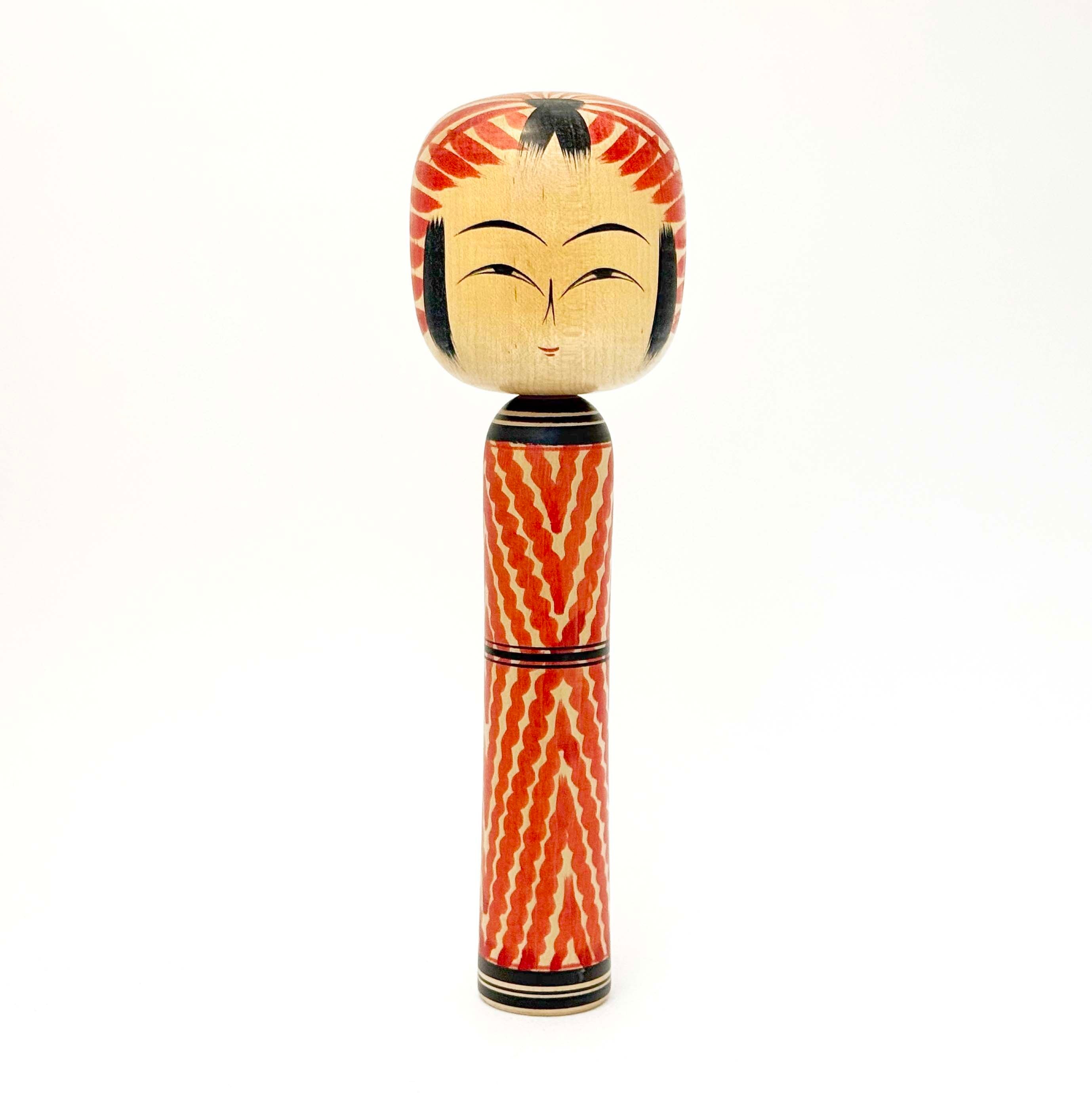 遠刈田系 / 佐藤良子工人（木目 黒帯 25cm）