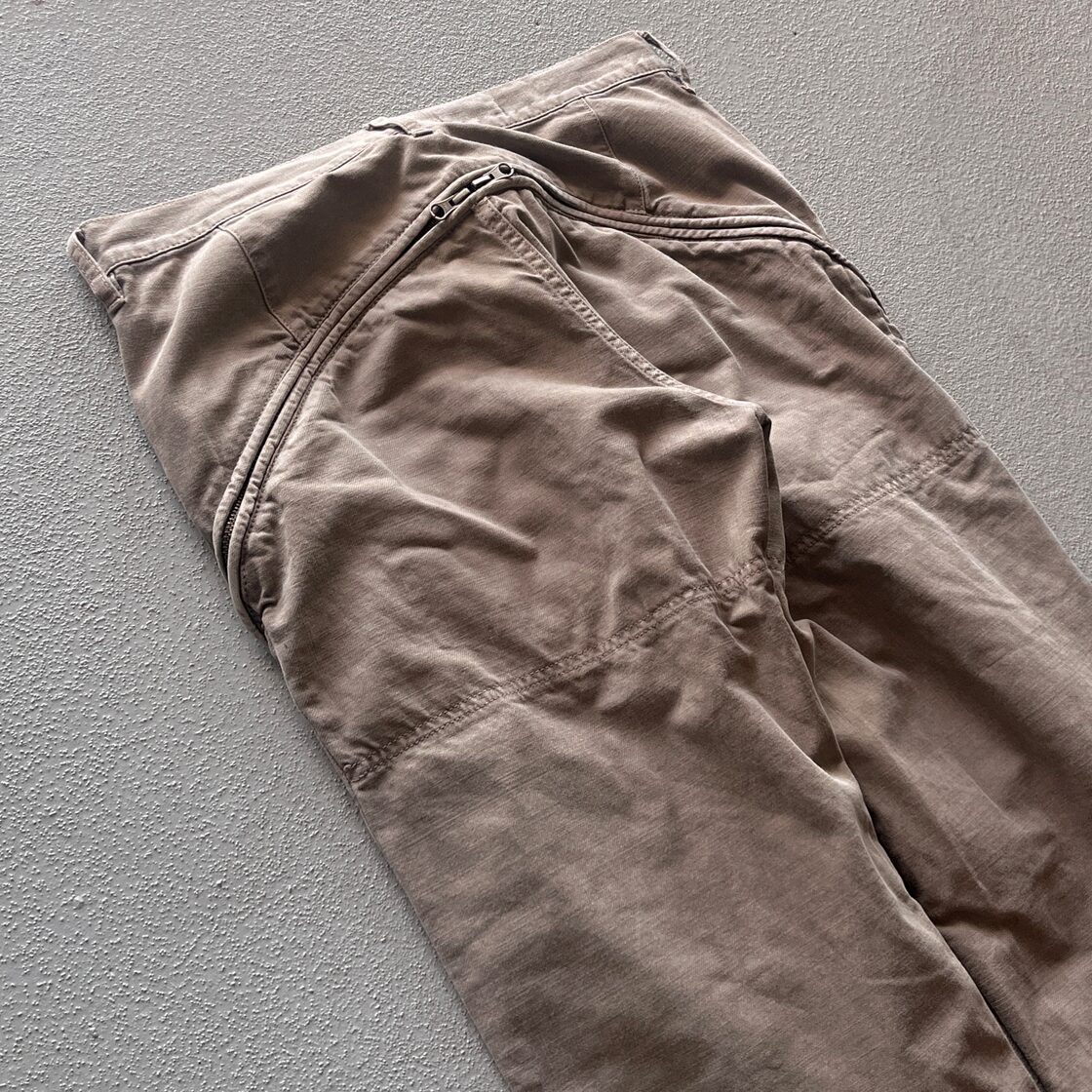 2000s archive final home gimmick zip cargo pants | PAY ID