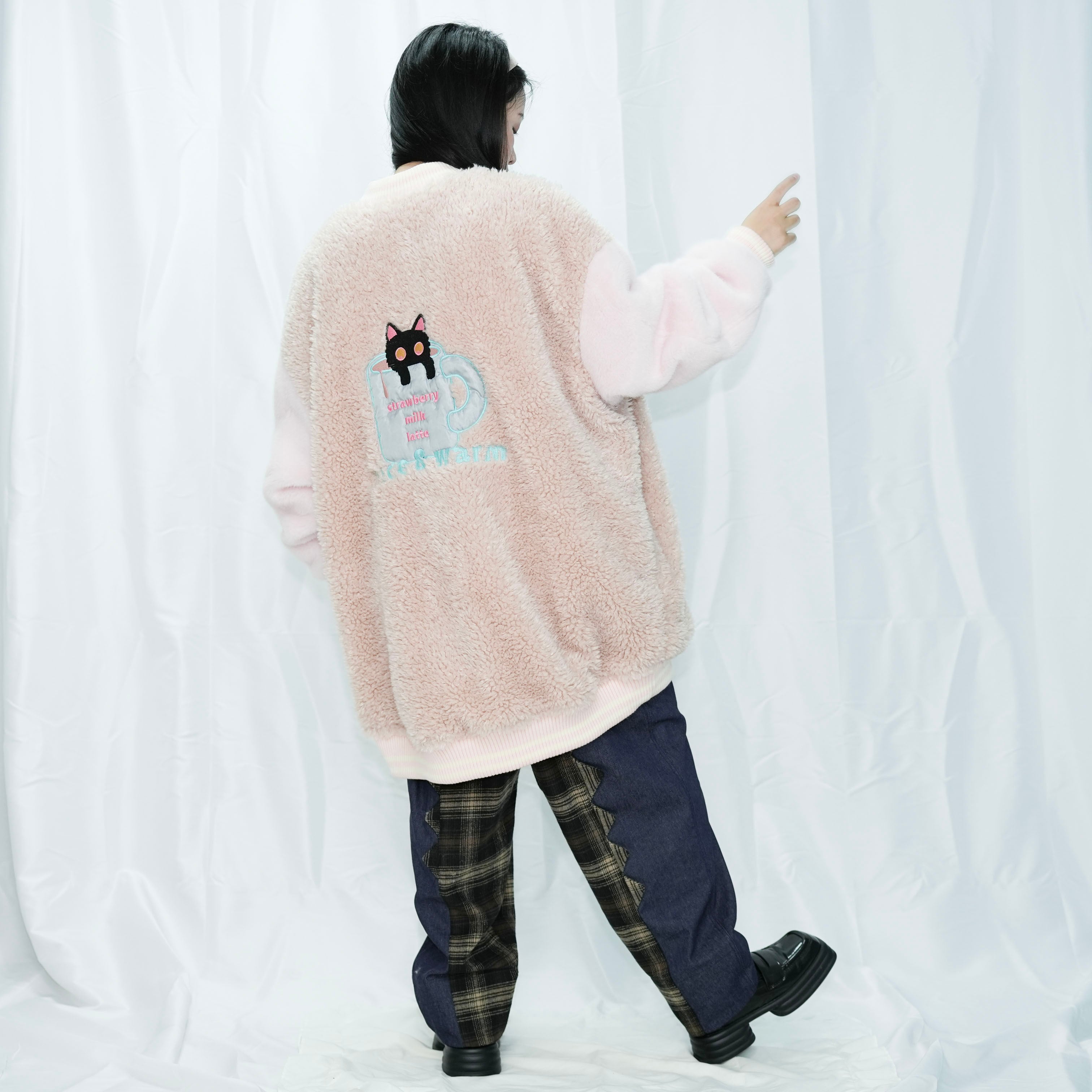 もこブルゾン ボア×ファー もこもこブルゾン(商品NO.490067) | libi se mi to