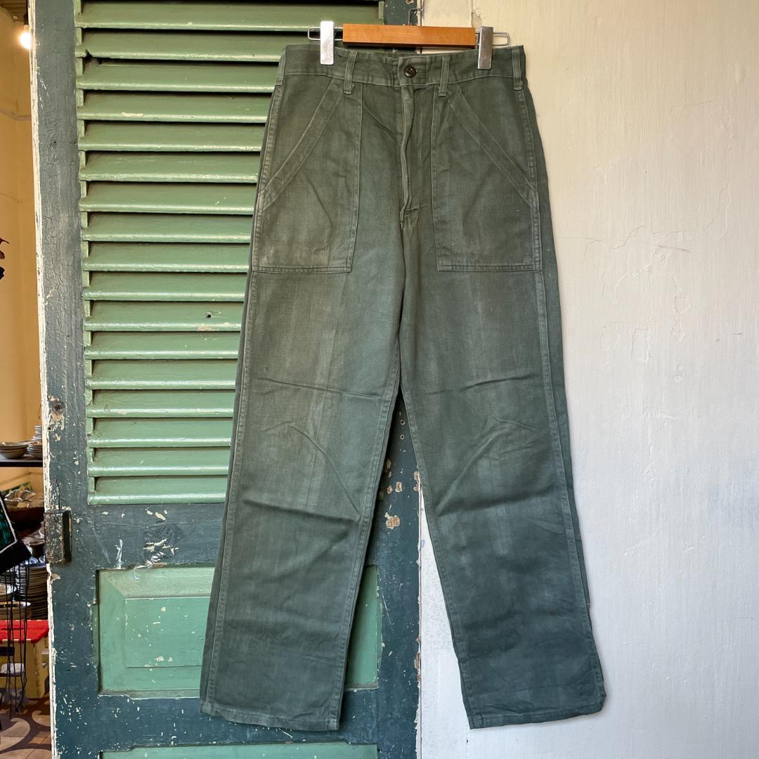 GD356 US ARMY 米軍 アメリカ軍 ベイカーパンツ 70s OG107