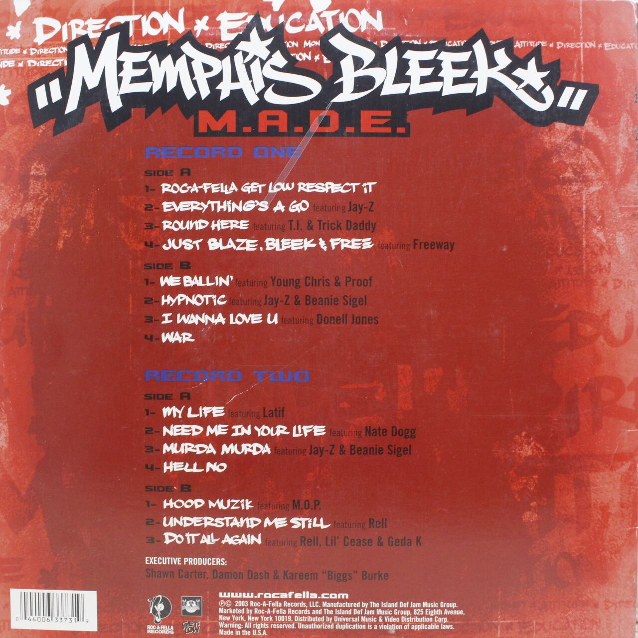 Memphis Bleek / M.A.D.E. [B0000322-01] - 画像2