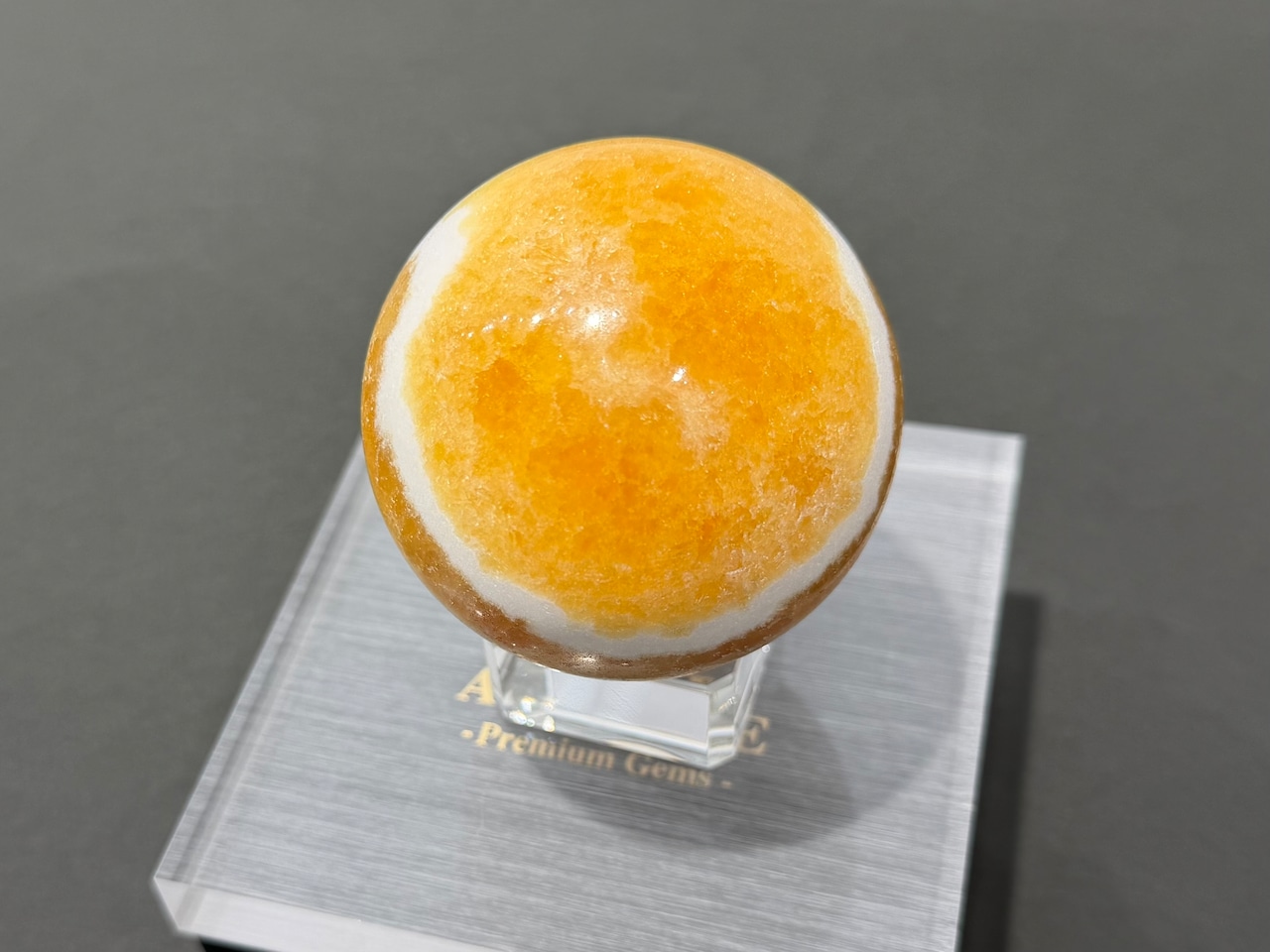 No.2383-2 オレンジカルサイトスフィア