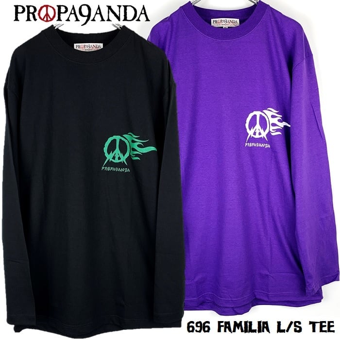 30%OFF SALE】PROPA9ANDA / プロパガンダ「696 FAMILIA L/S TEE」ロン