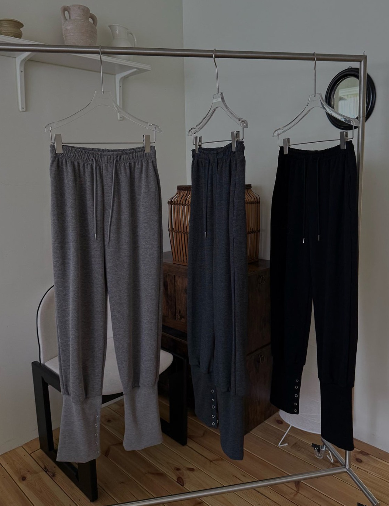 【新作5％OFF・3日間】Cuff Sweat Pants_3colors