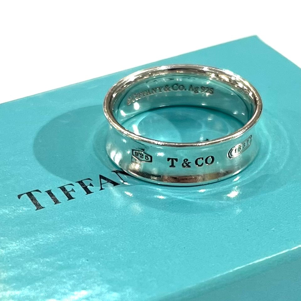 TIFFANY&CO】 【20.5号 】2611 T&CO 幅広ナローシルバー925