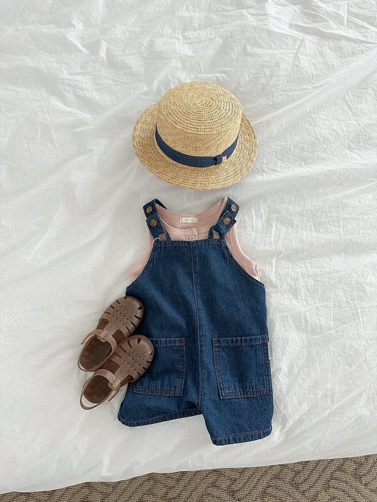 [the mnrb] Denim Kangkang Hat / [미니로브] 데님캉캉햇