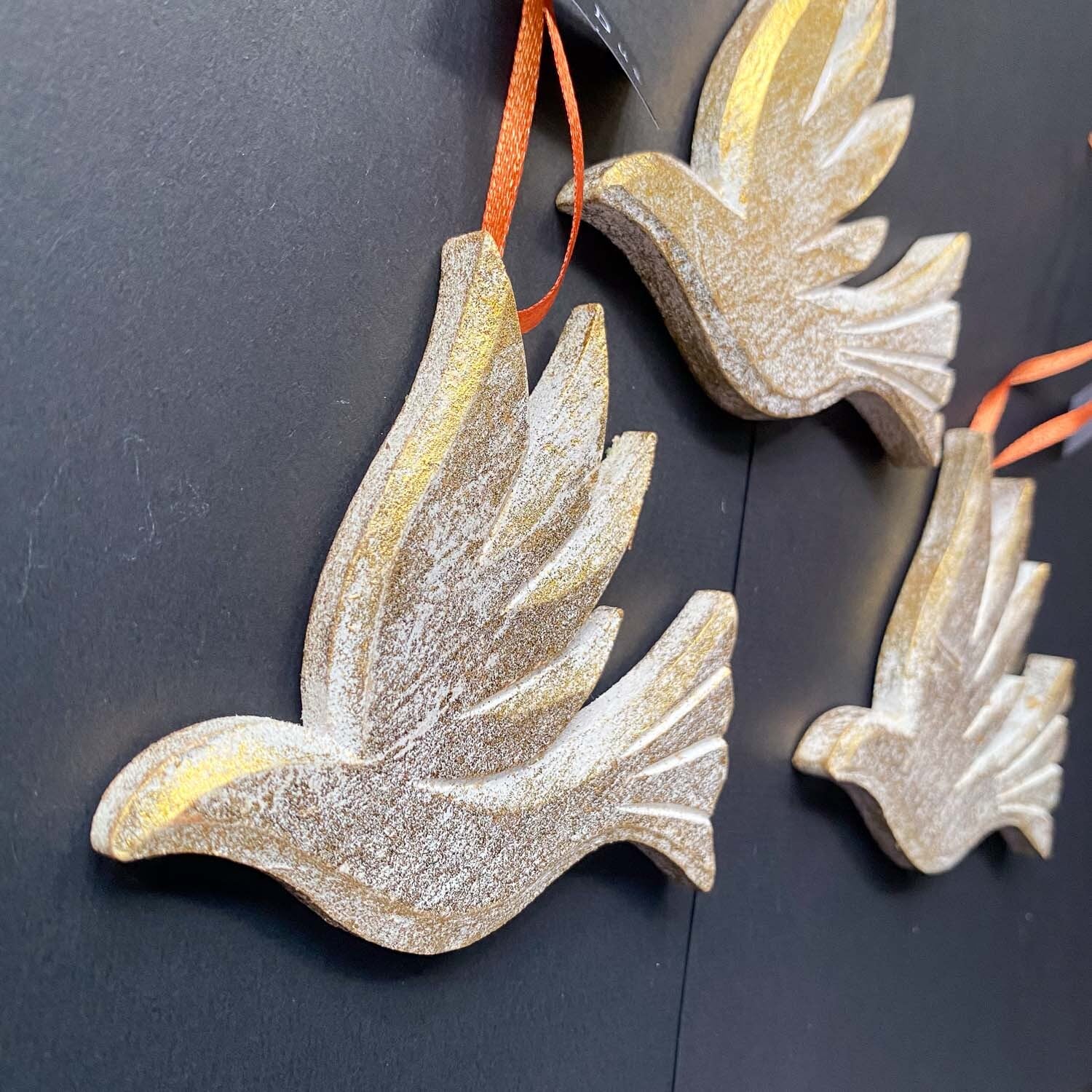 オーナメント 羽ばたく鳥 | Dua-アクセサリーパーツショップ