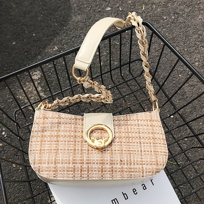 小さなバッグ女性バッグ2020ニューウェーブインワイルドチェーンショルダーメッセンジャーバッグネット赤ファッション夏脇の下バッグ Tiancai_Wing_Bag3081778