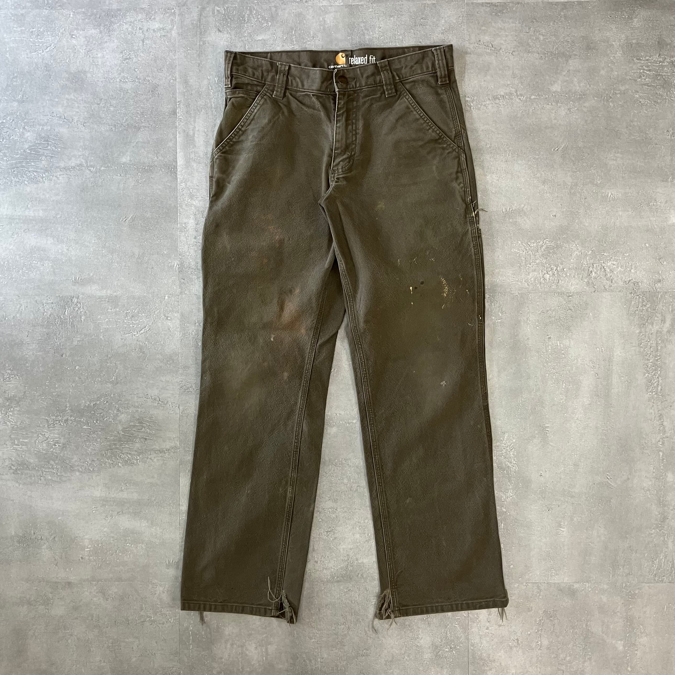 《実寸w31l28》Carhartt カーハート ペインターパンツ ダック生地 No.2768