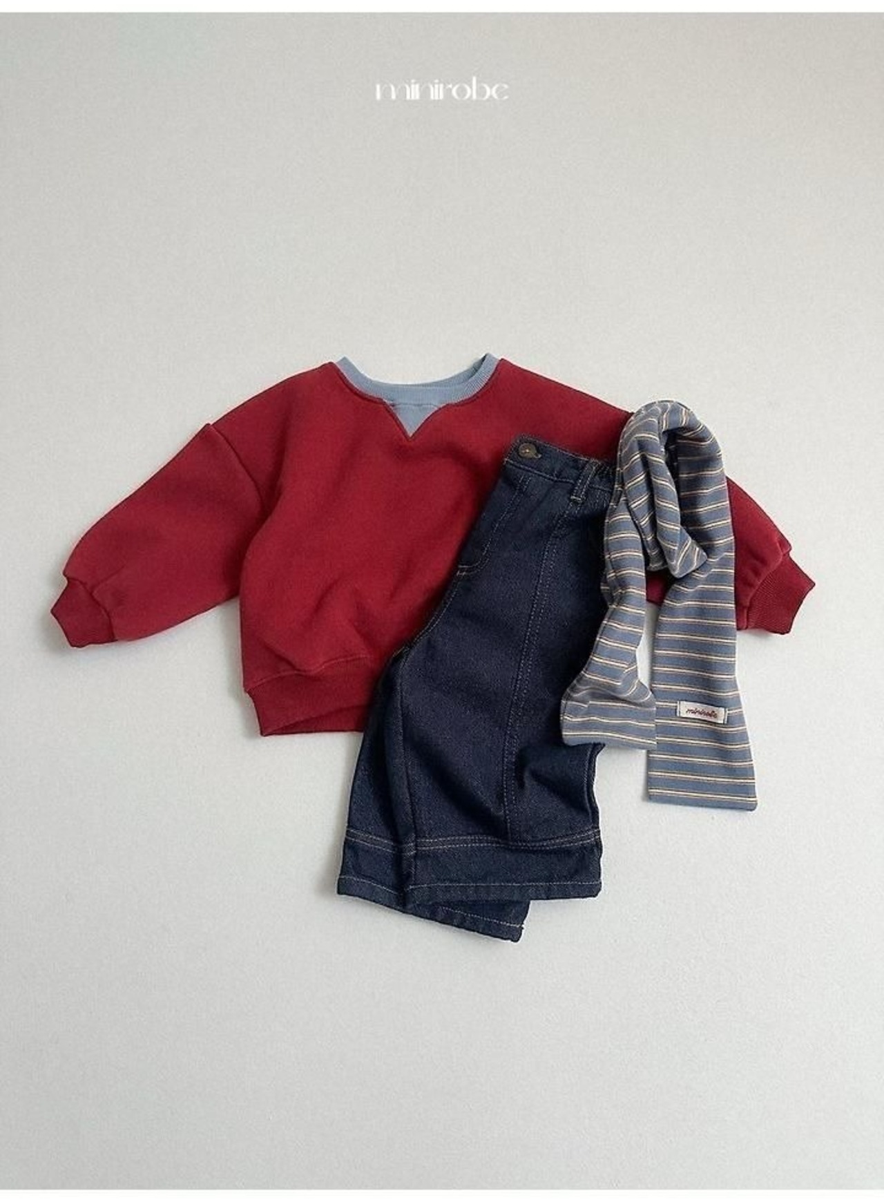 〖取寄〗韓国子供服 / 26winter / minirobe / カオマフラー / キッズ *FREE*